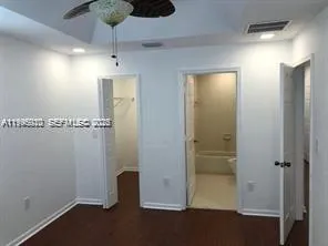 a view of a bathroom with a shower