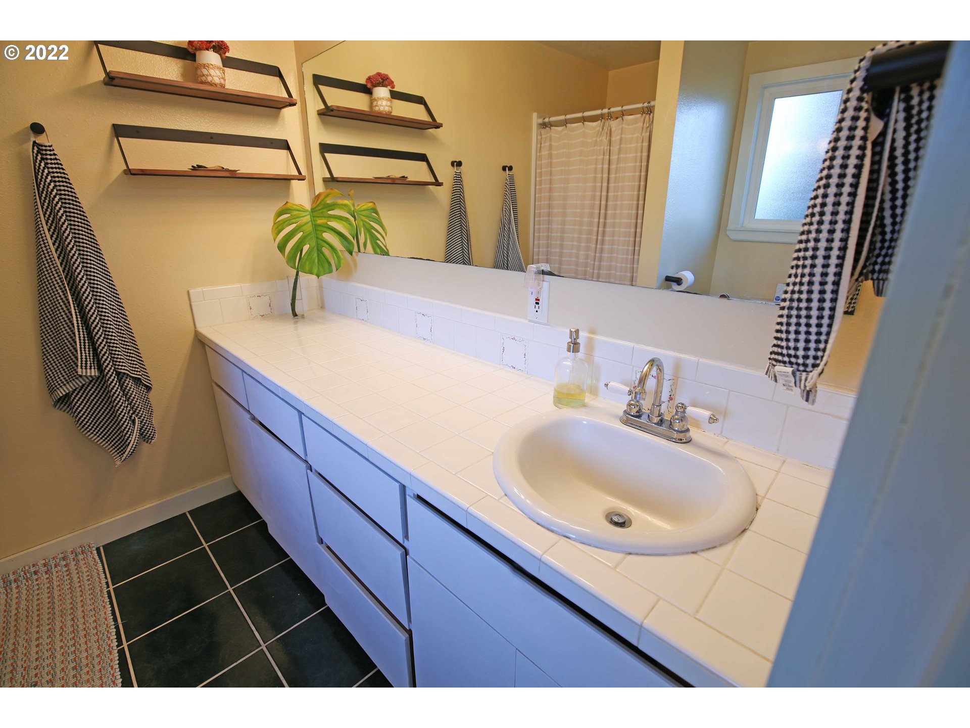 1071 Cole Way Springfield, OR 97478 - Photo 14 of 30 a bathroom with a sink and a mirror