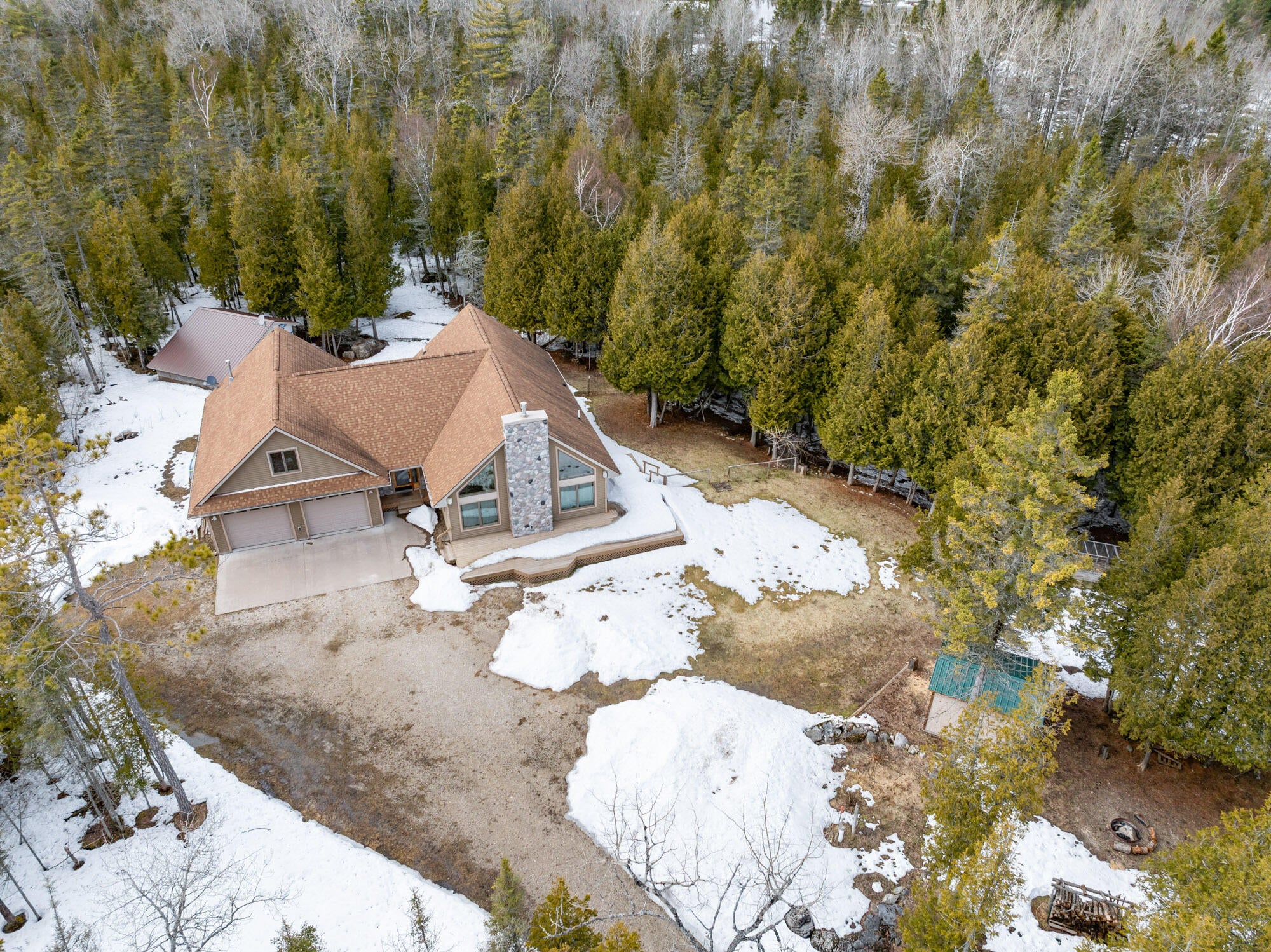 27 North 3 Mile Road Hessel, MI 49745 - Photo 37 of 49 DJI_20260415050149_0248_D