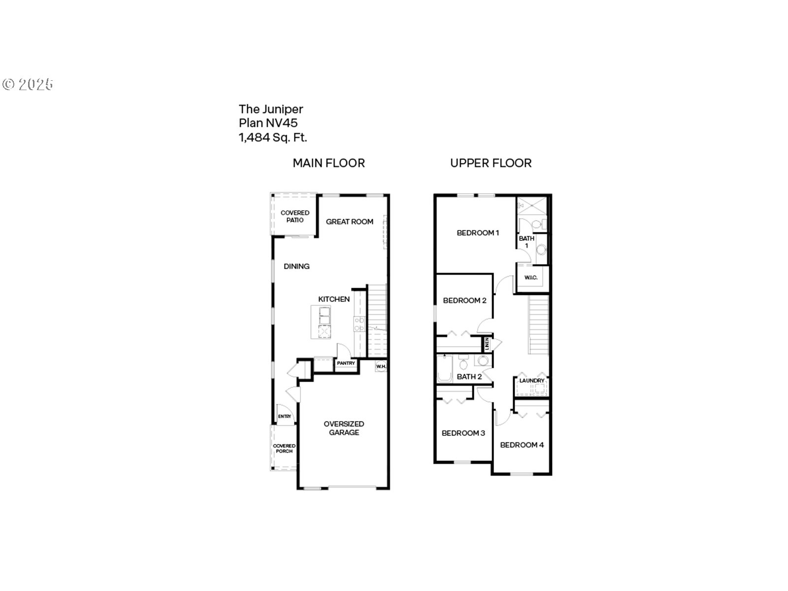 19304 Southeast 11th Way Camas, WA 98607 - Photo 28 of 28 Floor Plan