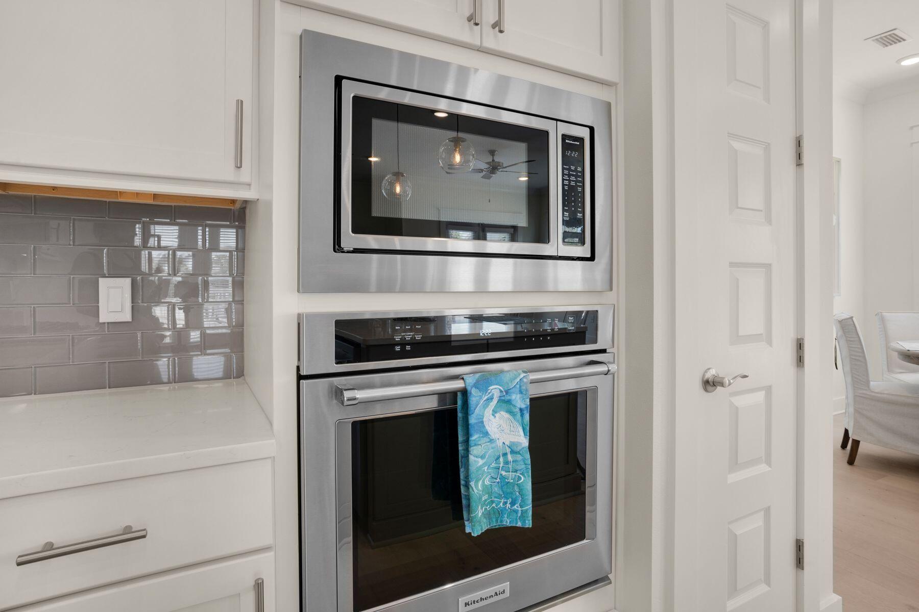 110 Wharf Ln Inlet Beach, Unit A Inlet Beach, FL 32461 - Photo 15 of 27 a close view of a stove and a microwave