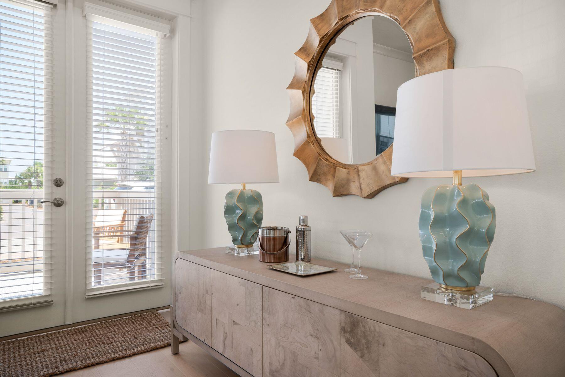 110 Wharf Ln Inlet Beach, Unit A Inlet Beach, FL 32461 - Photo 5 of 27 a room with a mirror and window