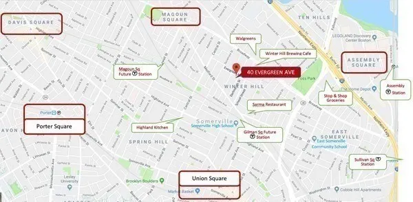 $6,500 | 40 Evergreen Avenue, Unit 1 0, Somerville, MA 02145