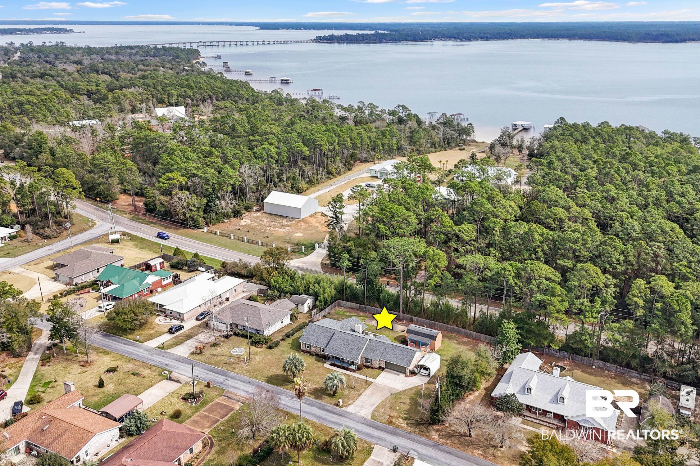 2553 Santa Rosa Drive Lillian, AL 36549 - Photo 4 of 51 Birds eye view of property with a water view and a residential view