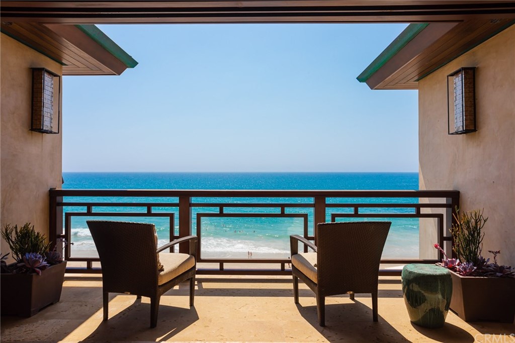 33 Strand Beach Drive Dana Point, CA 92629 - Photo 20 of 54 a view of table and chair in the balcony
