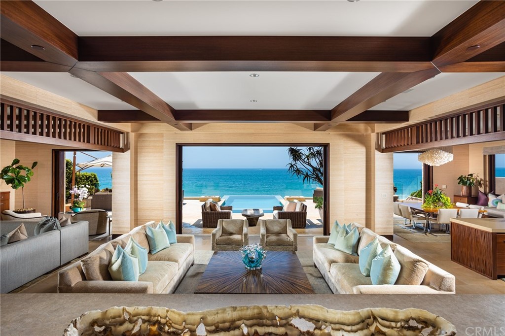 33 Strand Beach Drive Dana Point, CA 92629 - Photo 5 of 54 a living room with furniture and a large window