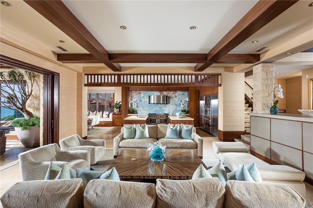 33 Strand Beach Drive Dana Point, CA 92629 - Photo 6 of 54 a living room with furniture and a large window