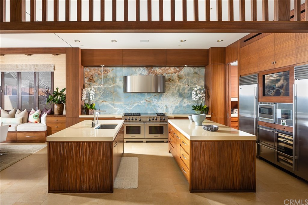 33 Strand Beach Drive Dana Point, CA 92629 - Photo 9 of 54 a kitchen with a stove and a sink