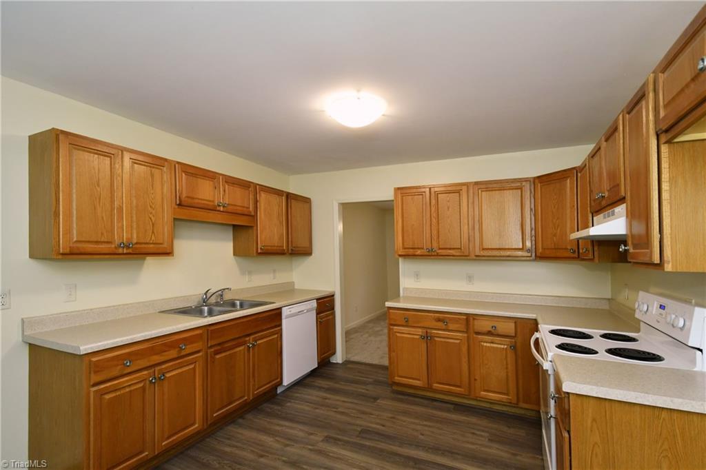 1806 Bethania-Rural Hall Road Winston-Salem, NC 27106 - Photo 9 of 30 Kitchen; recent cabinets; new floor