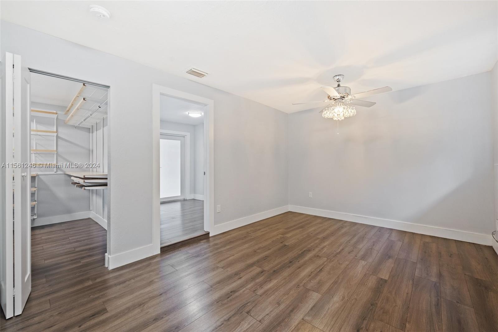 2733 Southwest 15th Street Miami, FL 33145 - Photo 17 of 34 wooden floor in an empty room