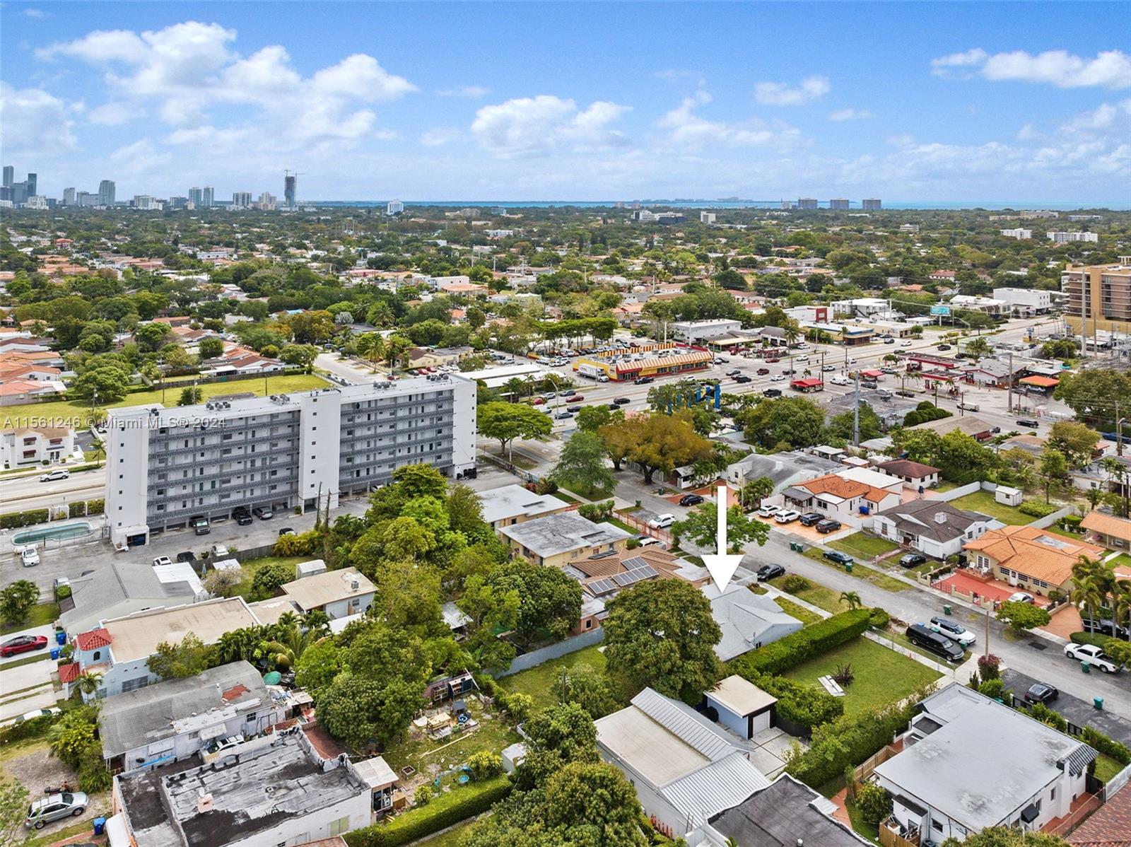 2733 Southwest 15th Street Miami, FL 33145 - Photo 29 of 34 an aerial view of a city