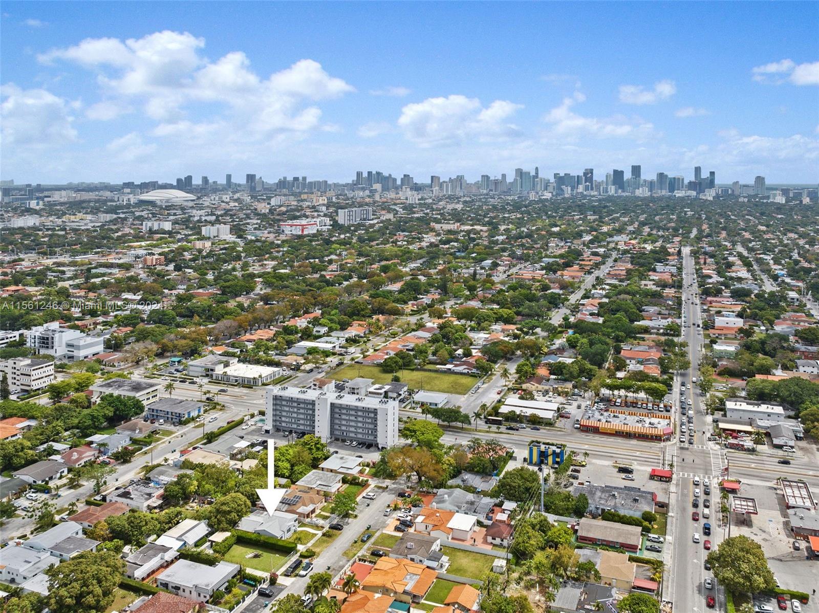 2733 Southwest 15th Street Miami, FL 33145 - Photo 33 of 34 an aerial view of multiple house