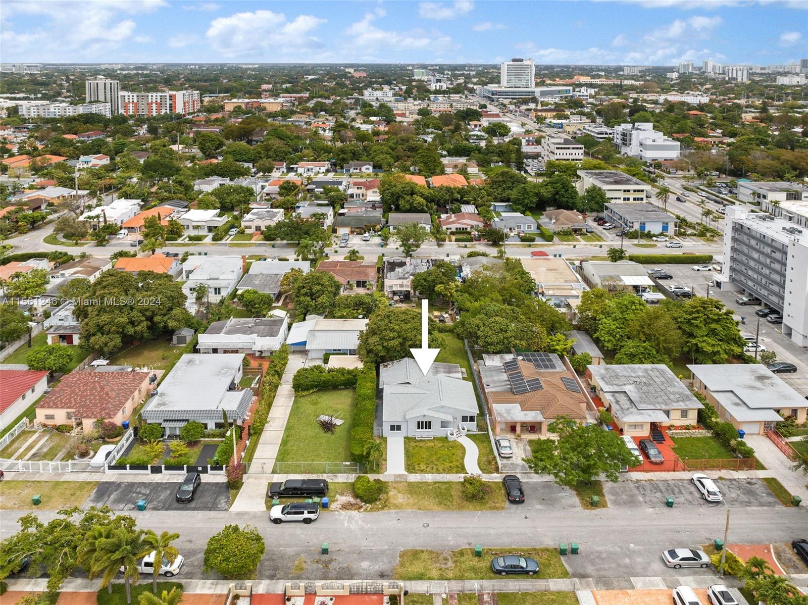 2733 Southwest 15th Street Miami, FL 33145 - Photo 4 of 34 an aerial view of residential houses with outdoor space