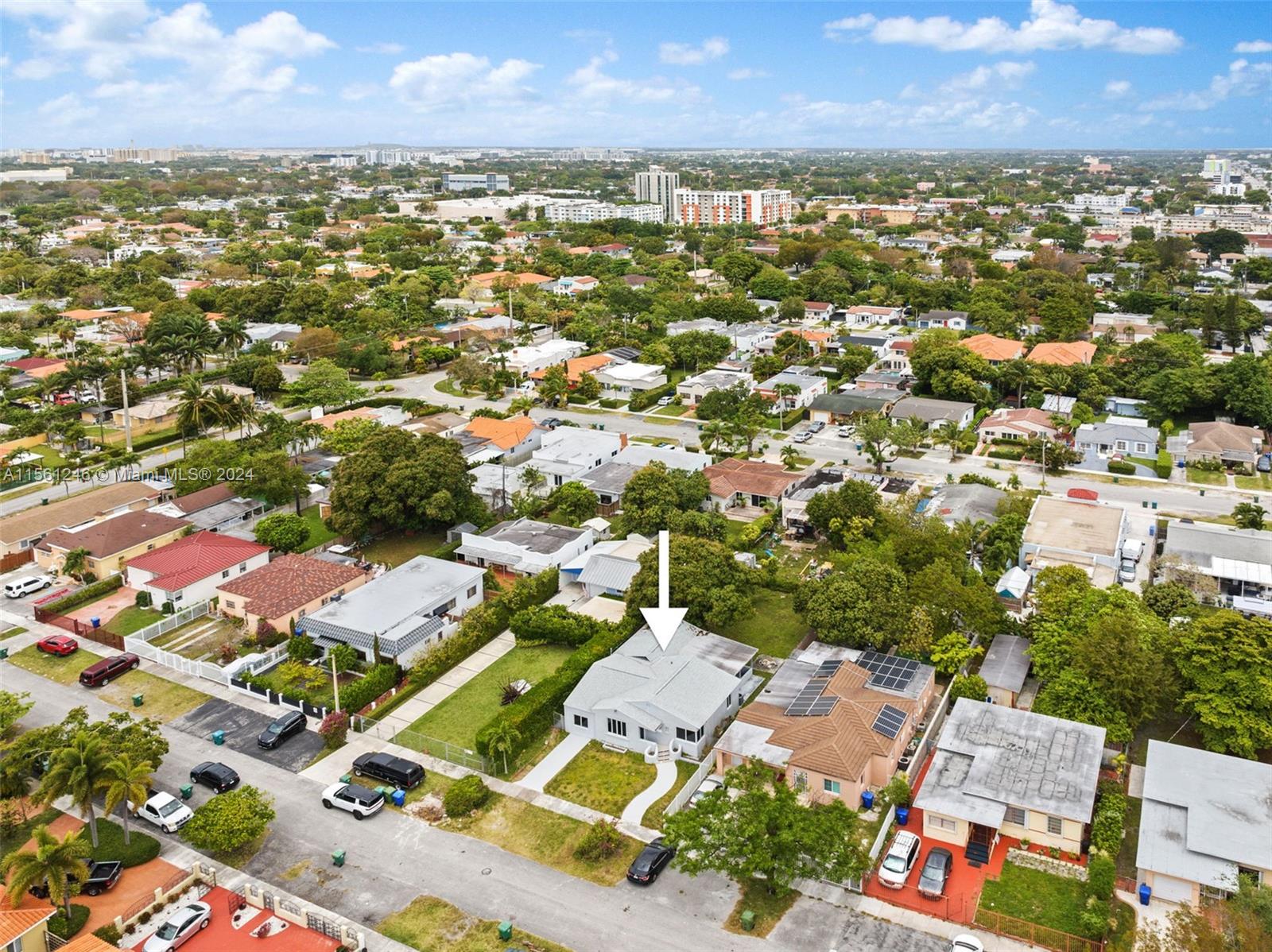 2733 Southwest 15th Street Miami, FL 33145 - Photo 6 of 34 an aerial view of residential houses with outdoor space