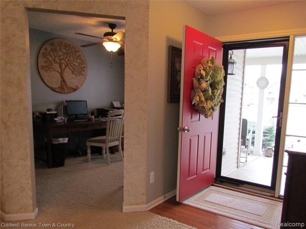 845 Dewars Street Howell, MI 48843 - Photo 2 of 36 Front Door / Office / 3rd Bedroom