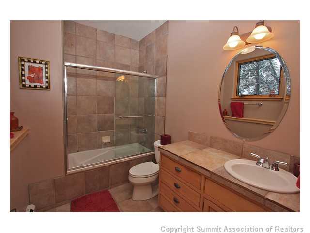 6 Rounds Road Breckenridge, CO 80424 - Photo 14 of 25 a bathroom with a sink a toilet and shower