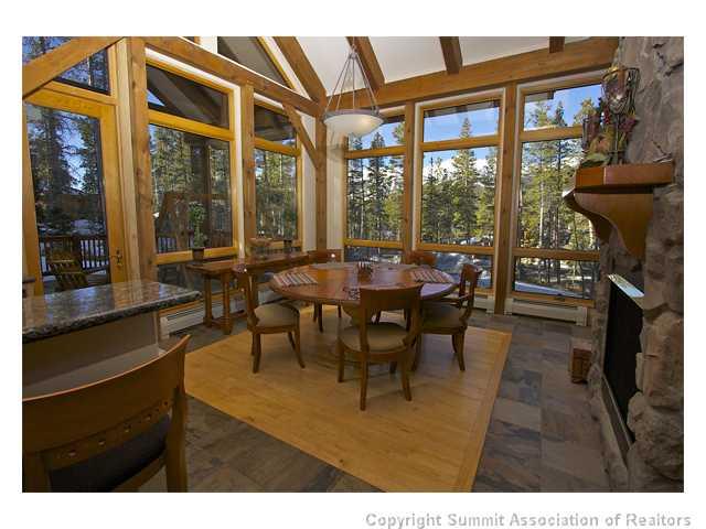 6 Rounds Road Breckenridge, CO 80424 - Photo 3 of 25 a view of a dining room with furniture window and outside view