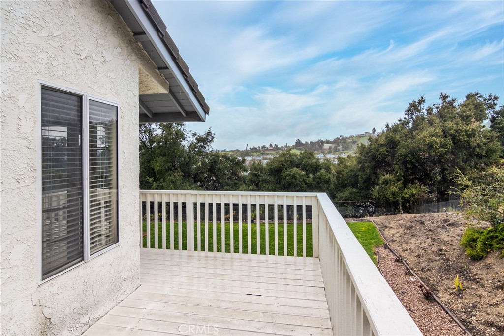 2887 Queens Way Thousand Oaks, CA 91362 - Photo 32 of 35 a view of balcony with wooden floor and fence