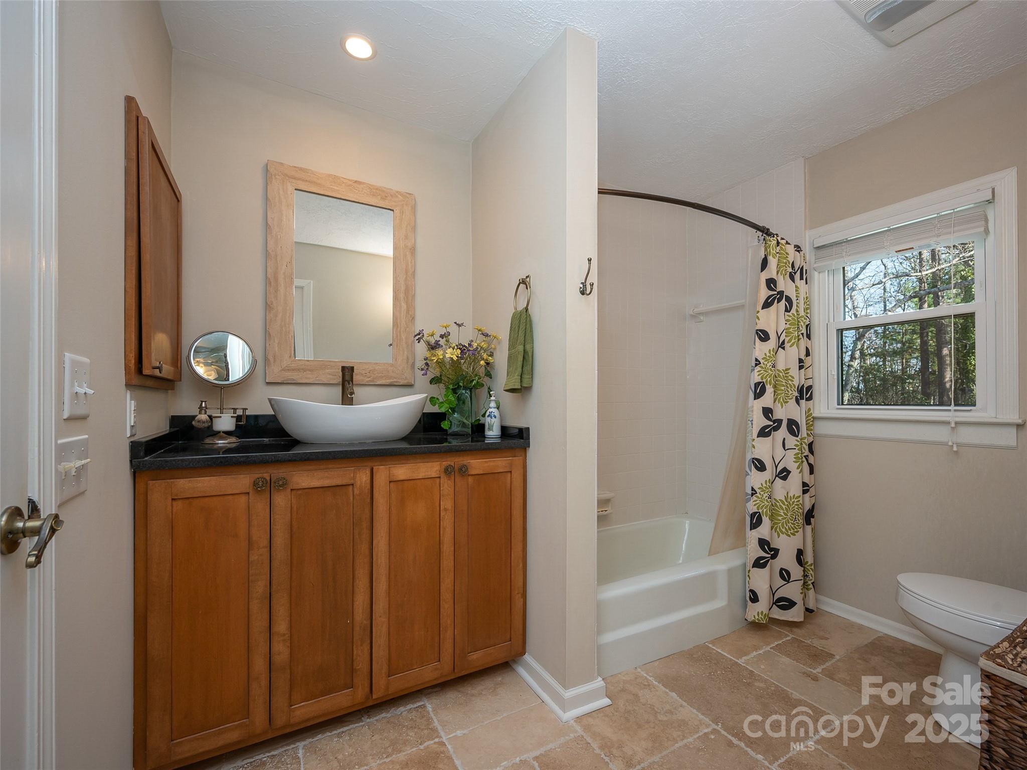 315 Thomas A Edison Rd Lake Lake Lure, NC 28746 - Photo 29 of 47 a bathroom with a sink a toilet and shower