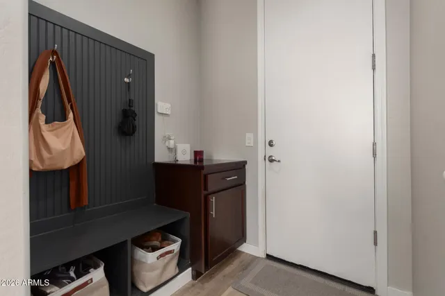 a view of walk in closet