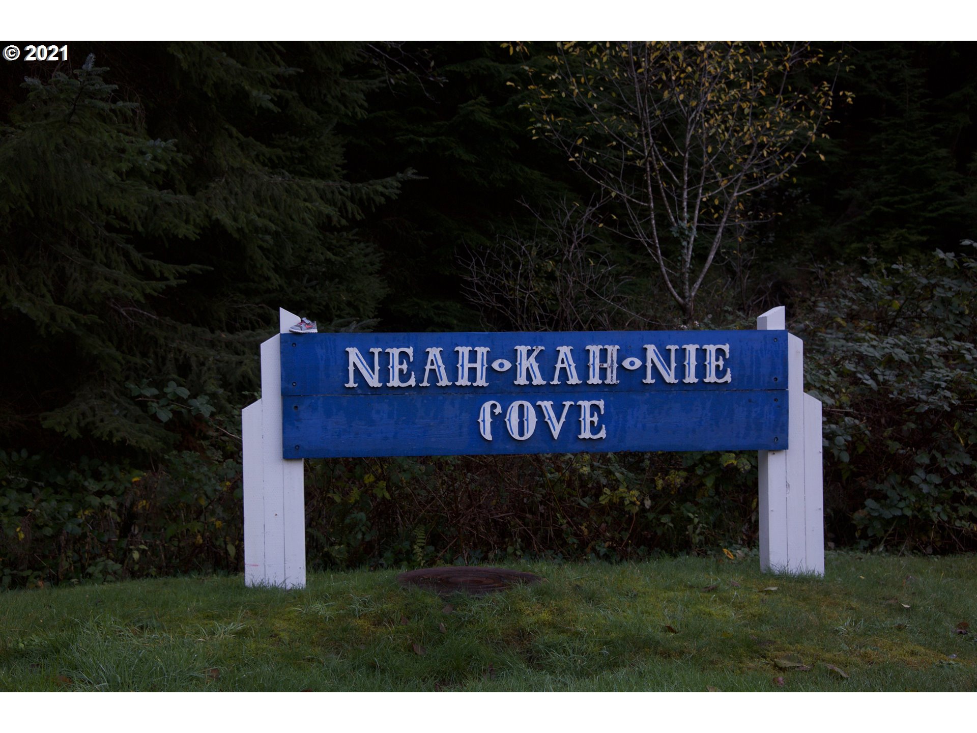 15 Dewolf Road Nehalem, OR 97131 - Photo 1 of 2 a view of a sign board and yard