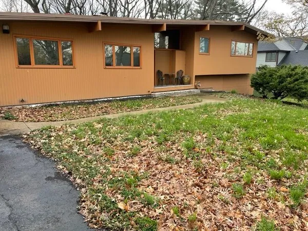 a house with a outdoor space