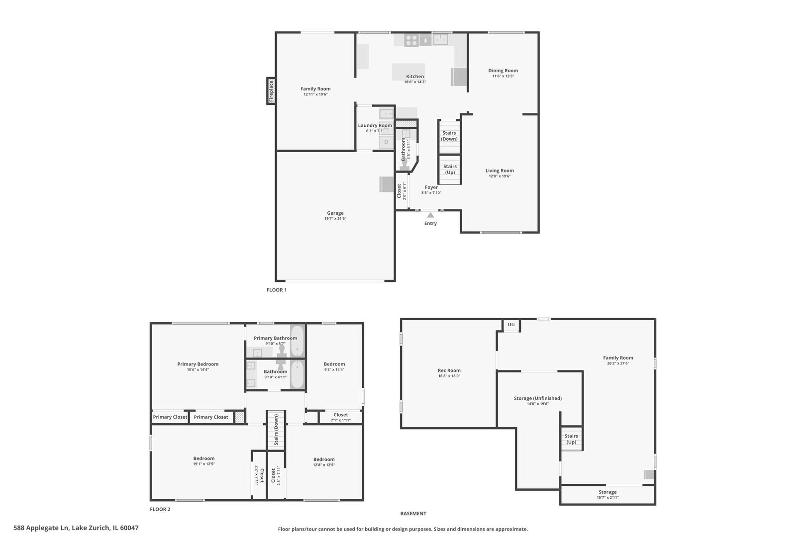 588 Applegate Lane Lake Zurich, IL 60047 - Photo 36 of 36