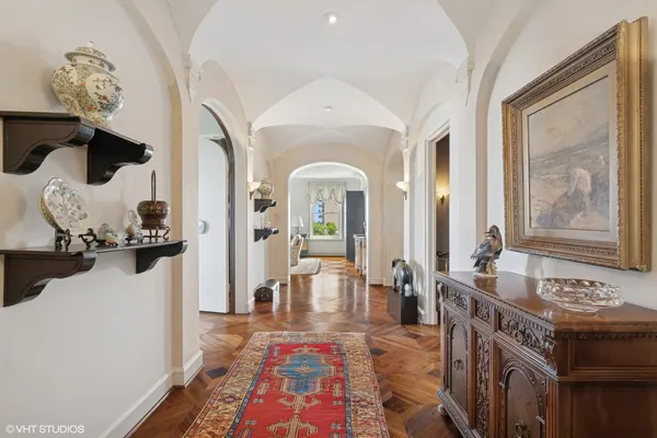 a very nice looking room with a large window