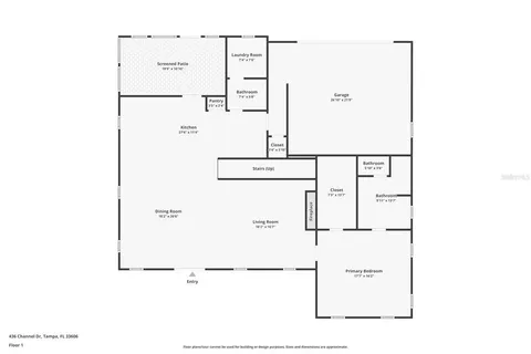 $1,895,000 | 436 Channel Drive, Tampa, FL 33606