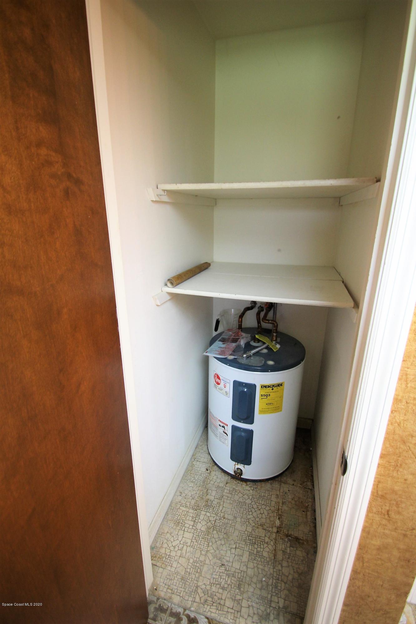 790 Montclair Road Northeast Palm Bay, FL 32905 - Photo 35 of 38 2nd Hot Water Heater Master Bath