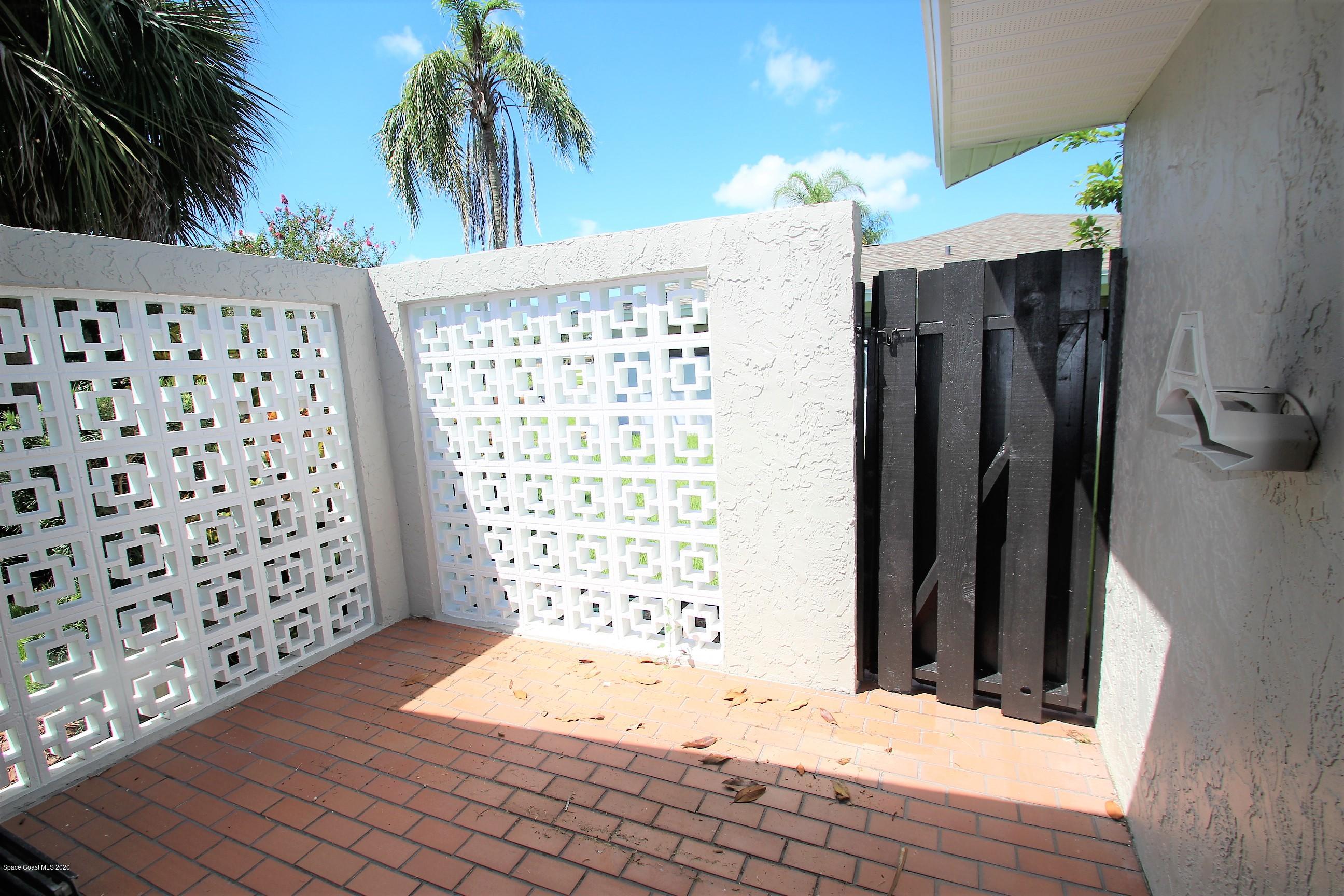 790 Montclair Road Northeast Palm Bay, FL 32905 - Photo 8 of 38 Private Courtyard