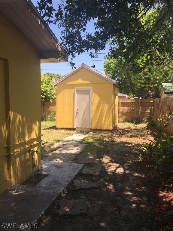 1545 Ransom Street Fort Myers, FL 33901 - Photo 2 of 25 a house view with a outdoor space