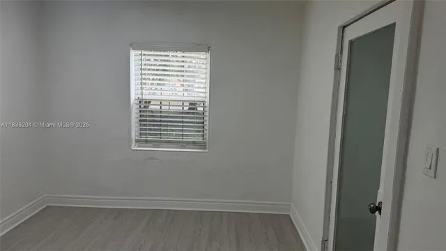 a view of hallway with window