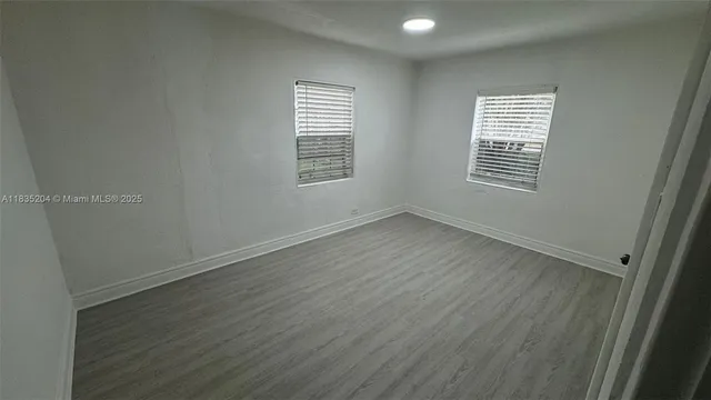 wooden floor in a gallery