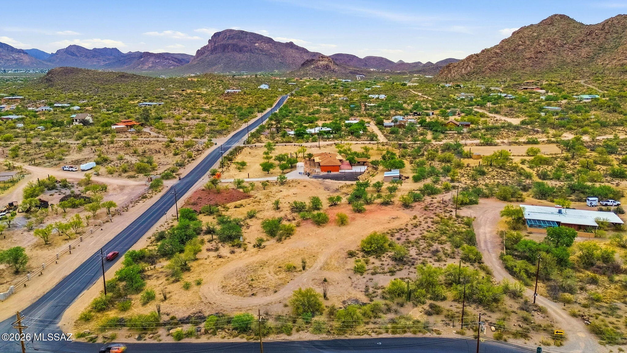 5645 South Caballo Road Tucson, AZ 85746 - Photo 43 of 43 Drone