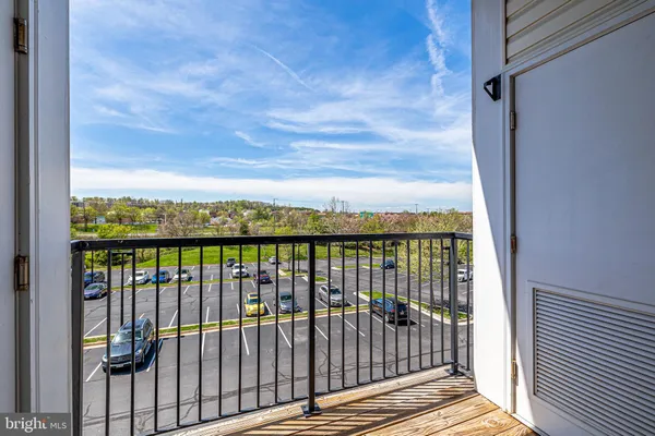 a view of a balcony