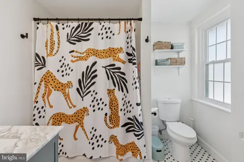 a bathroom with a toilet and a sink