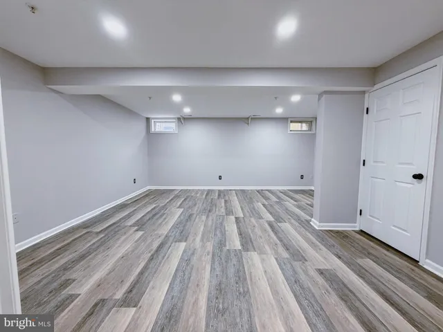 wooden floor in an empty room