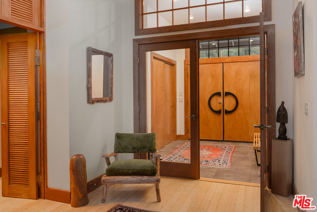 25445 Fern Valley Road Idyllwild, CA 92549 - Photo 6 of 45 a front view of a house with entryway