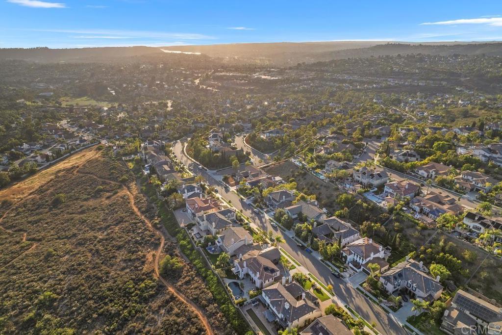 7603 Circulo Sequoia Carlsbad, CA 92009 - Photo 38 of 61 an aerial view of residential houses with city view