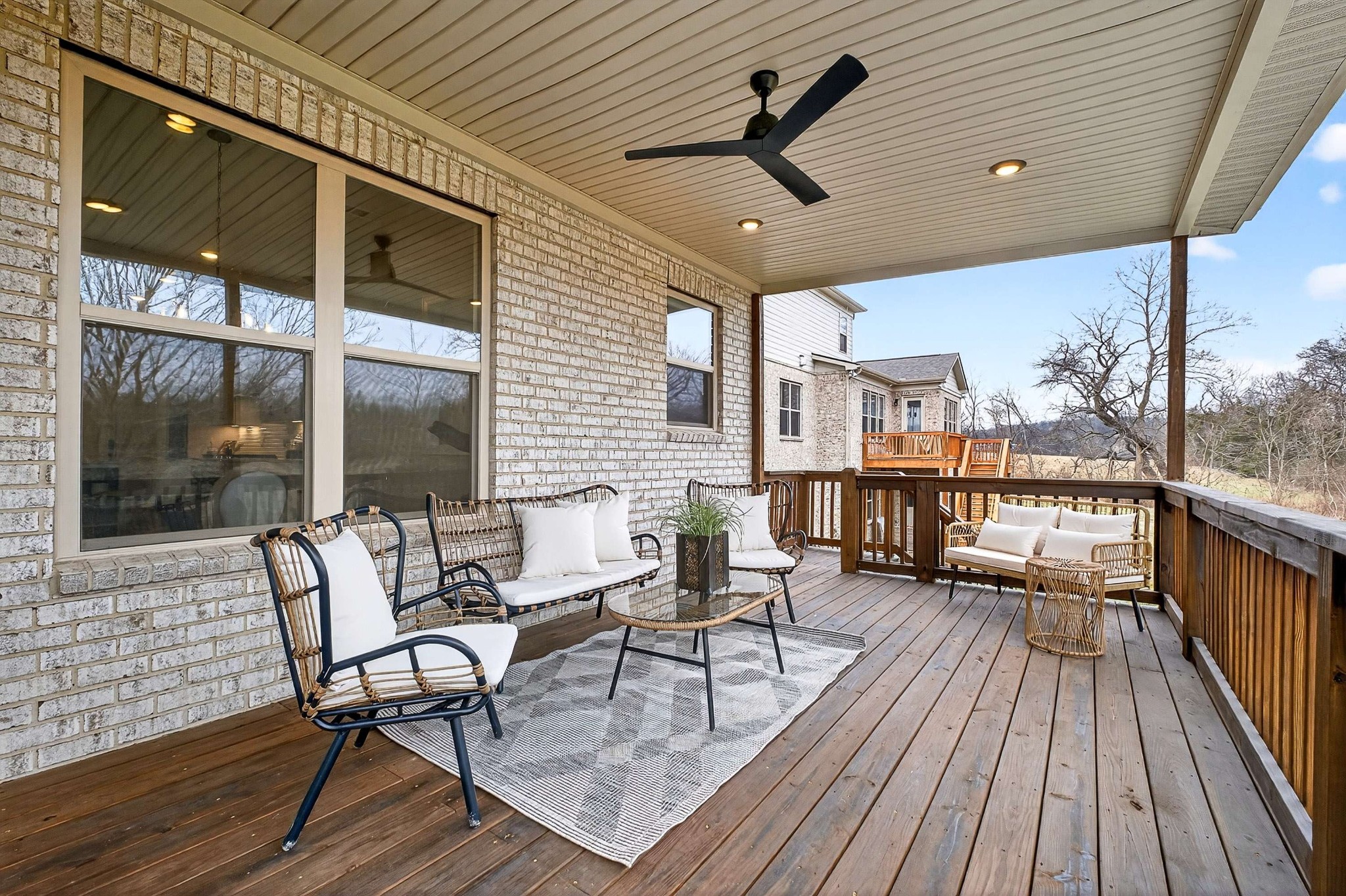 3544 Barnsley Lane Franklin, TN 37067 - Photo 21 of 77 a balcony with wooden floor and outdoor space