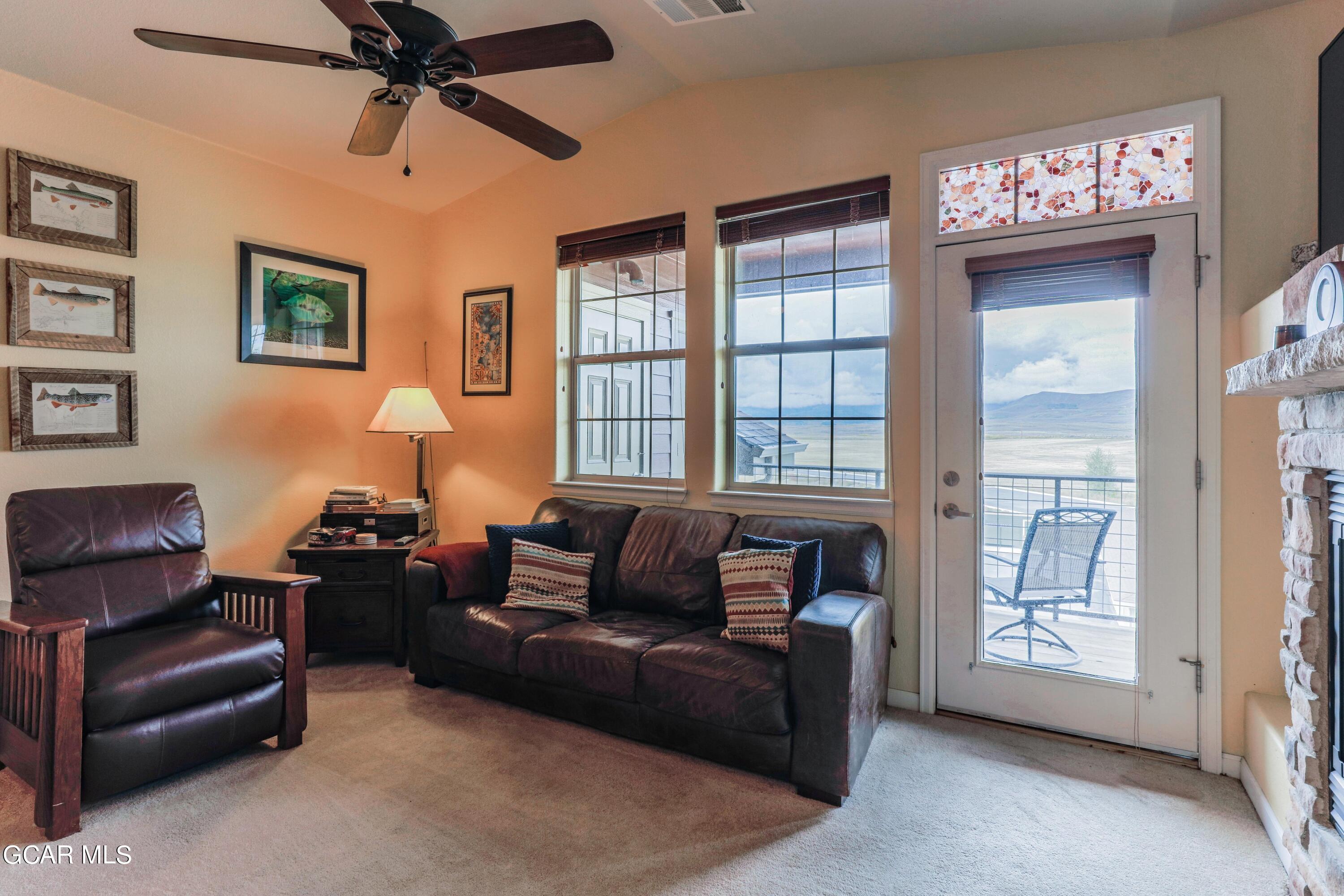 160 Village Road, Unit F301 Granby, CO 80446 - Photo 9 of 19 Ceiling Fan in Living Area