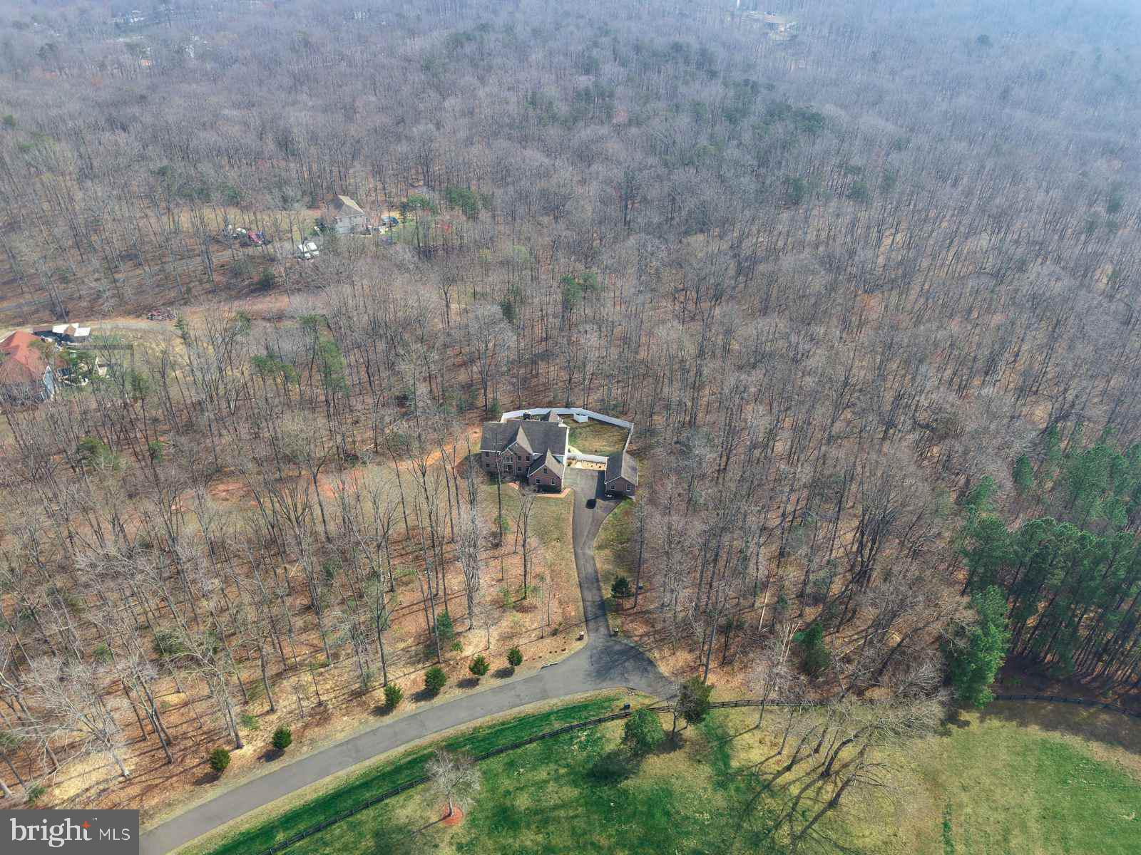 9401 Keyser Road Nokesville, VA 20181 - Photo 77 of 106 Aerial View of Property and Road