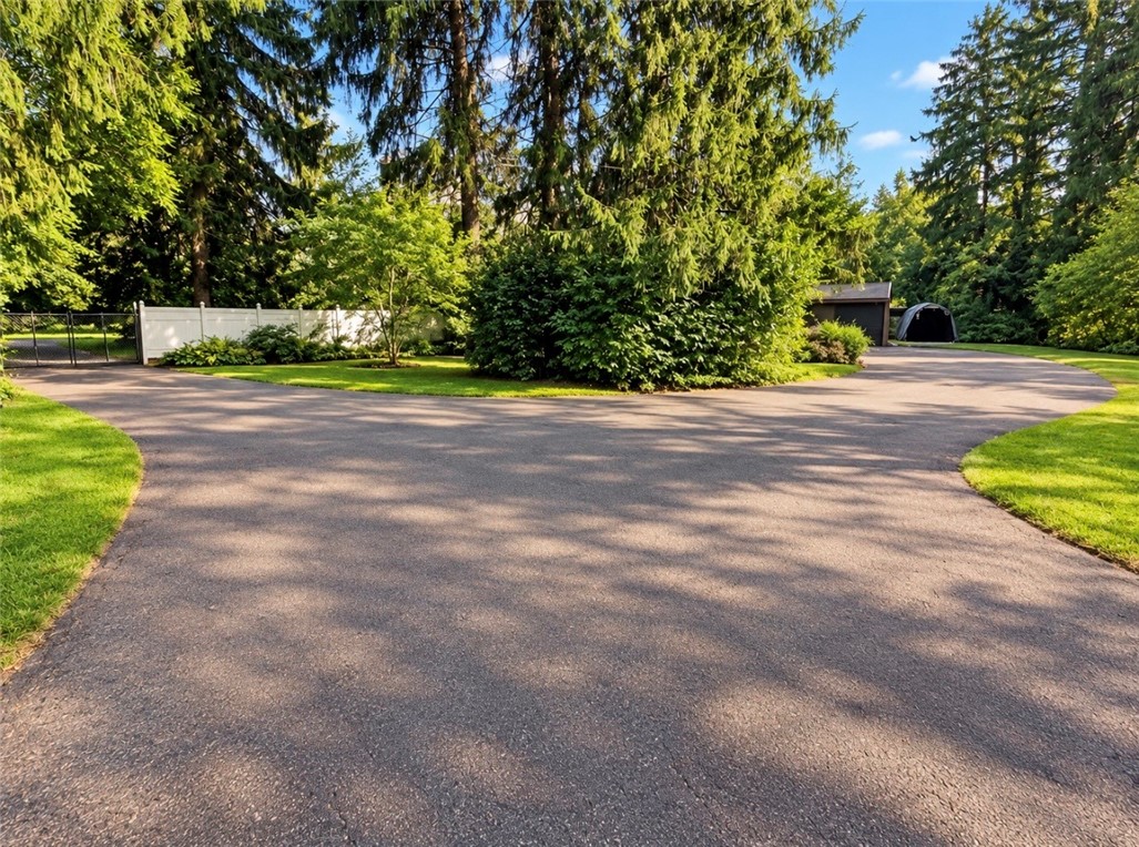709 Watkins Road Horseheads, NY 14845 - Photo 40 of 42 Circular driveway, part of second driveway