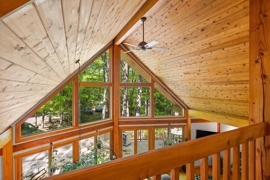 56 Southampton Road Westhampton, MA 01027 - Photo 20 of 42 a view of staircase with a small trees
