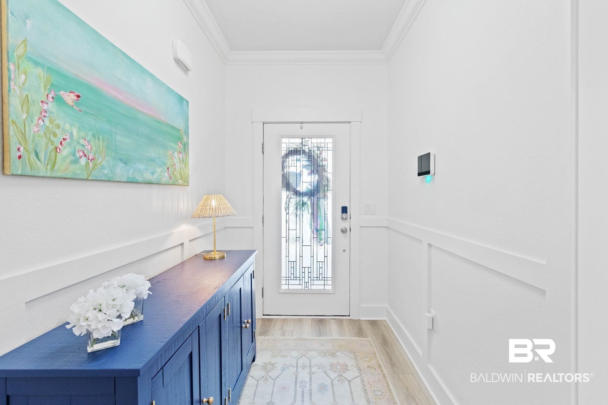 9815 Lakeview Drive Foley, AL 36535 - Photo 14 of 100 Foyer with light wood-type flooring and ornamental molding