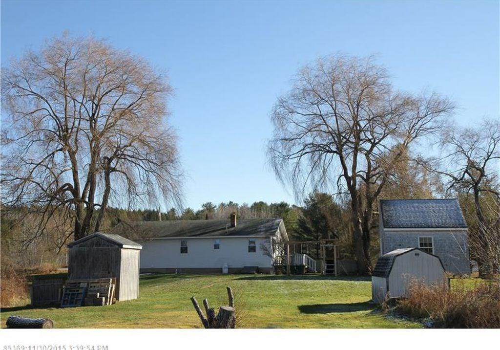 214 Casco Road Brunswick, ME 04011 - Photo 5 of 29 Back view of property with 3...