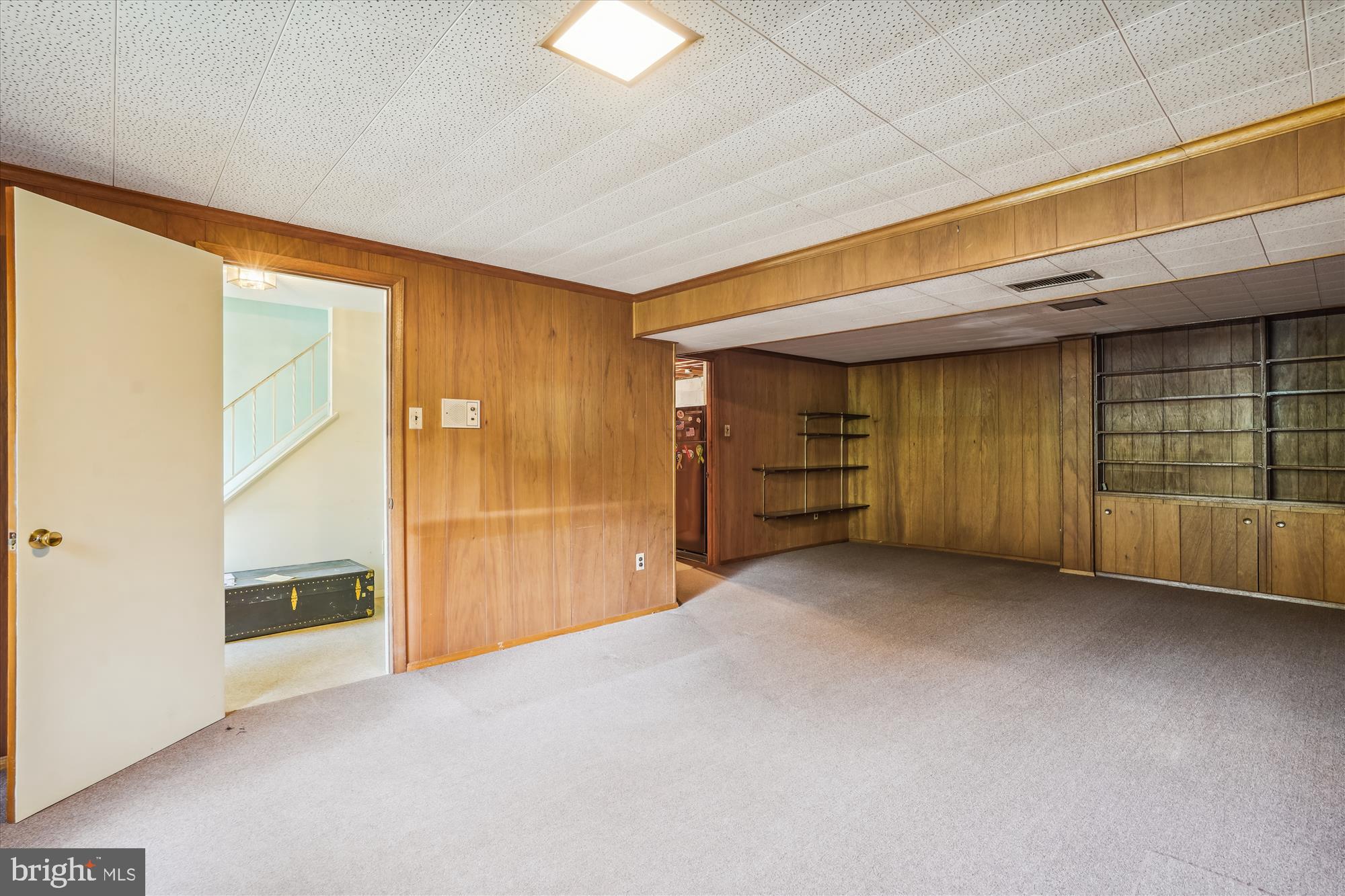 5603 Flag Run Drive Springfield, VA 22151 - Photo 23 of 27 Lower Level Rec Room w/ Fireplace
