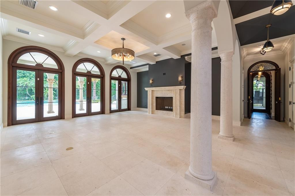 5850 Hancock Road Southwest Ranches, FL 33330 - Photo 25 of 76 FORMAL LIVING ROOM WITH FIREPLACE