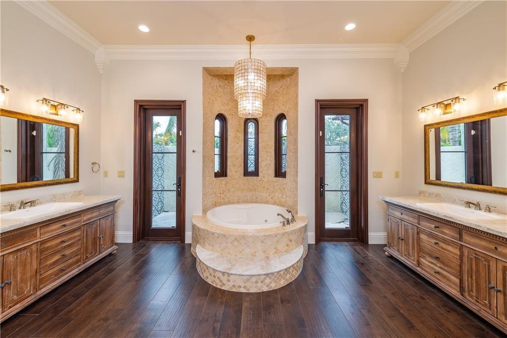 5850 Hancock Road Southwest Ranches, FL 33330 - Photo 45 of 76 MASTER BATHROOM WITH SOAKING TUB